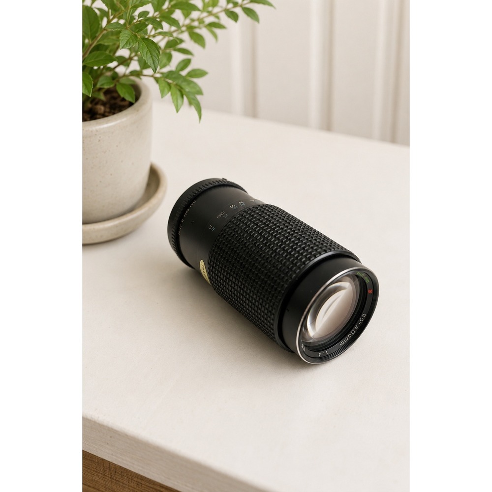 Tokina RMC 80-200mm f/4 Telephoto Zoom Lens Made in Japan Vintage Manual‎ Focus